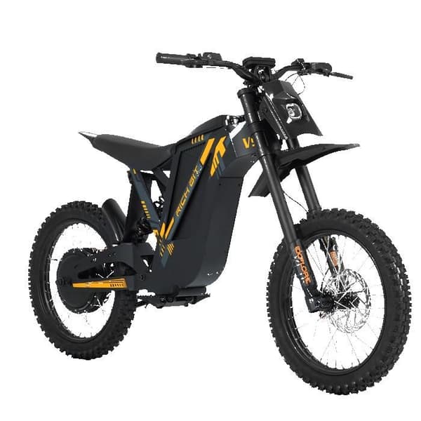 RICH BIT V9 Ultra elcykel med 48V 20Ah batteri, Sort