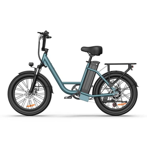 Elcykel til voksne URLIFE E20 med batteri 48 V 13 Ah, Grøn