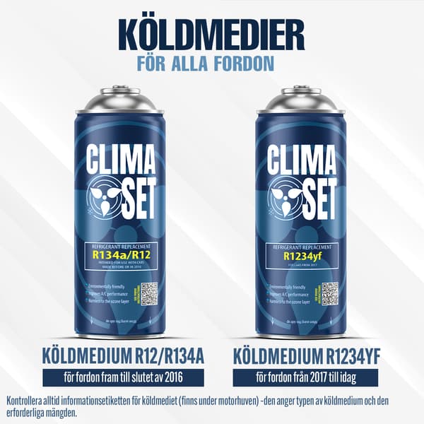 CLIMA SET Kølemiddel R134a