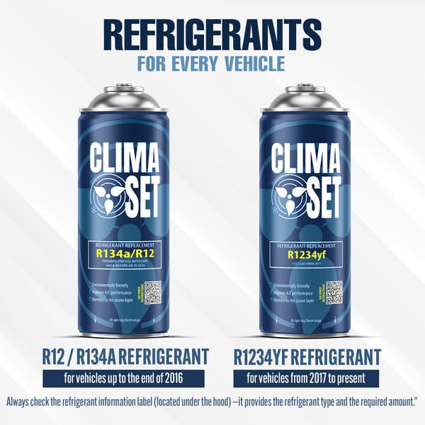 ClimaSet Can R1234yf + kaapeli + sovitin