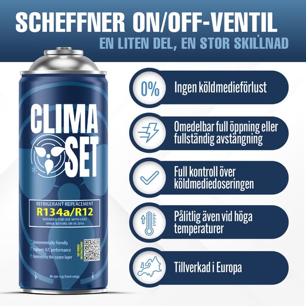 CLIMA SET Kølemiddel R134a