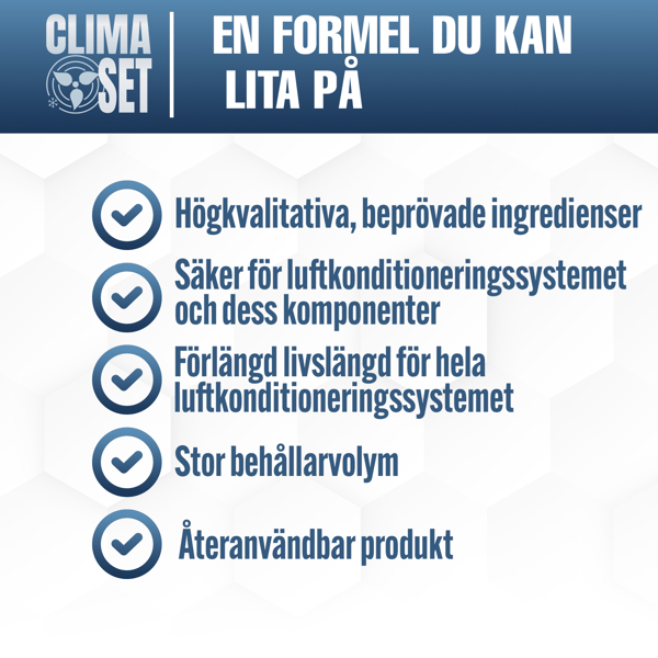CLIMA SET Kølemiddel R134a