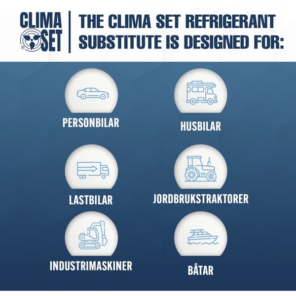 ClimaSet köldmedium 235 g R1234yf x5
