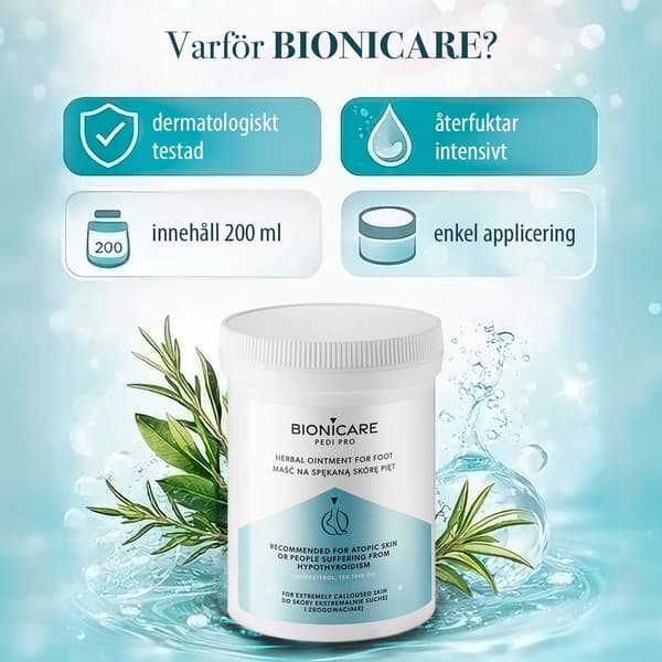 BIONICARE SALVA FÖR SPRICKOR PÅ HÄLEN 200 ml