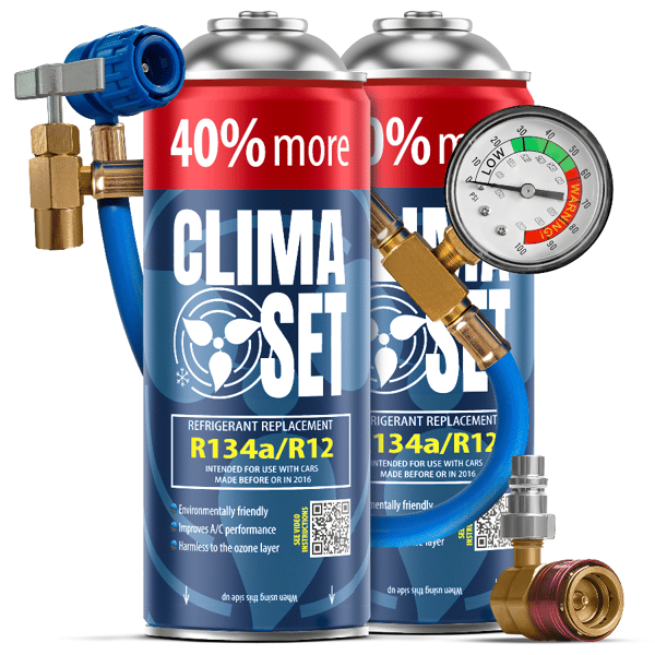 XL ClimaSet 2x R134a + kaapeli + sovitin XL
