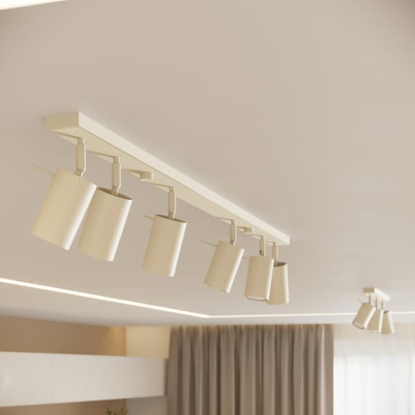 Sollux Lighting Seinävalaisin RING beige, 8x16x8cm