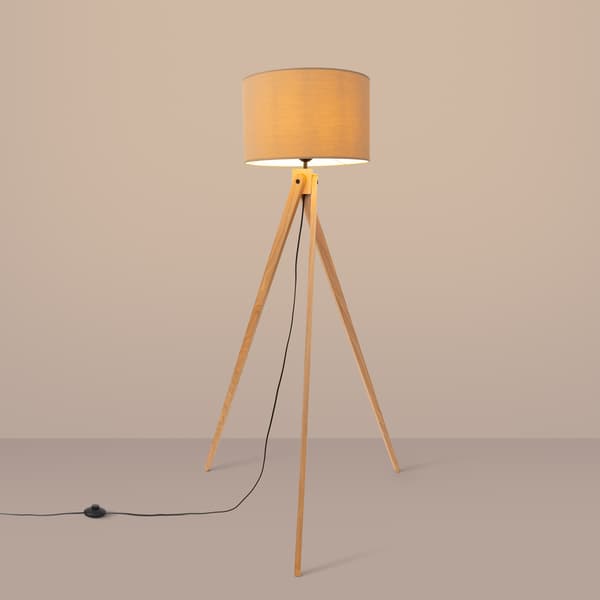 Sollux Lighting Lattiavalaisin NATT beige, 140x77x77cm