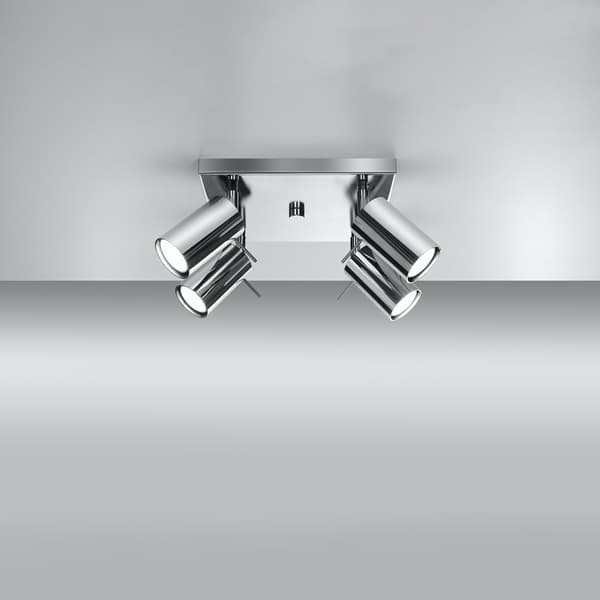 Sollux Lighting Kattovalaisin RING 4 kromi, 16x25x25cm