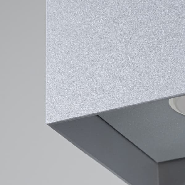 Sollux Lighting Kattovalaisin HATI harmaa, 10x10x10cm