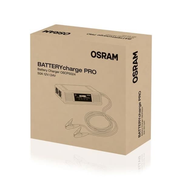 Batterioplader - BATTERYcharge PRO 50A - 12V/24V - 50 A - Professionel, multi-batterier