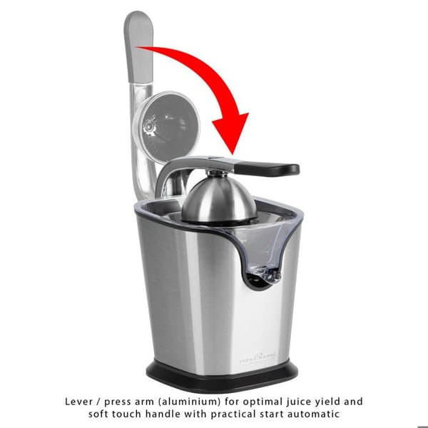 Langsom centrifuge - ProfiCook - PC-ZP 1154 - Sort - Rustfrit stål - 160 W