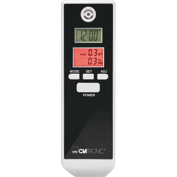 Bærbar digital alkoholtester Clatronic AT 3605 Hvid/sort