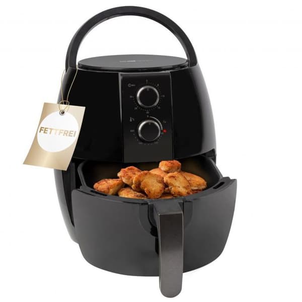 Luftfriture - Clatronic - FR 3780 H - 1350 W - Sort - Titan