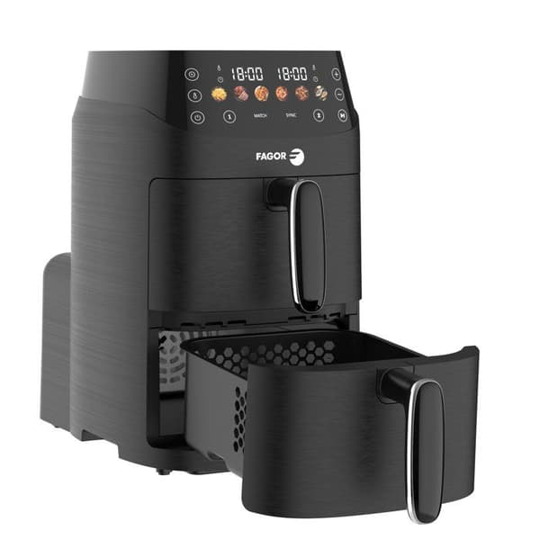 Fagor Airfryer 2x2.5l 2000w sort - FG3301