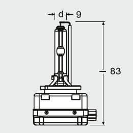 OSRAM Xenonpære XENARC ORIGINAL D3S