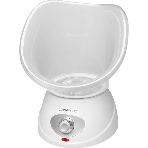 2 i 1 Ansiktsbastu Clatronic GS 3656 Vit/grå