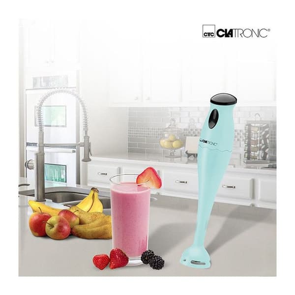 Stavblender - Clatronic - SM 3577 - Rustfrit stål - 180 watt - Blå