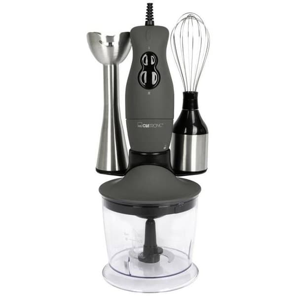 Clatronic SMS 3777 Stavblender 400 W multifunktionel rustfrit stål