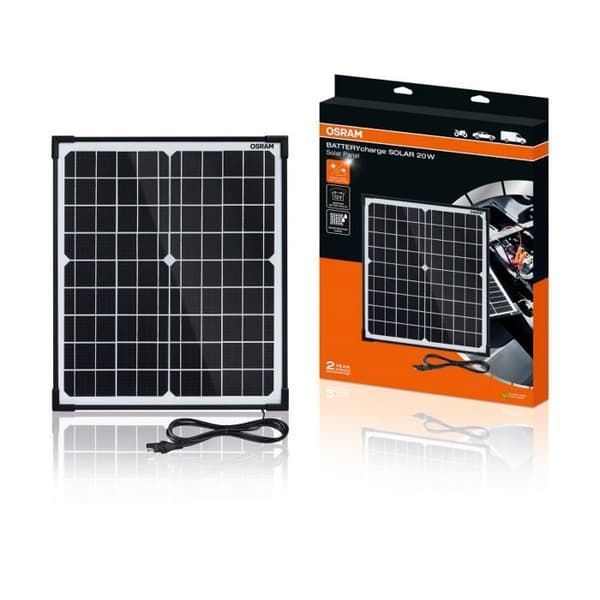 Solcellebatterioplader til køretøjer Solar Panel 1500 Osram