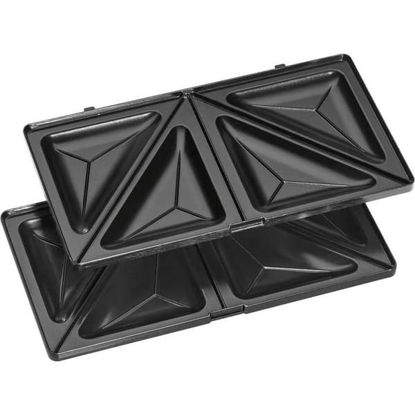 Sandwichgrilli / vohvelikone / grilli - Monilevy - CLATRONIC - Multigril 3in1 650W Musta