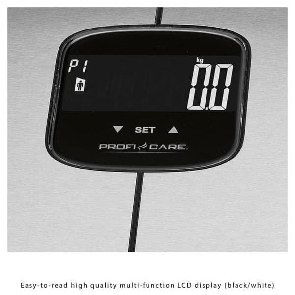 ProfiCare 7in1 teräksinen analyysipaino PC-PW 3006 FA U