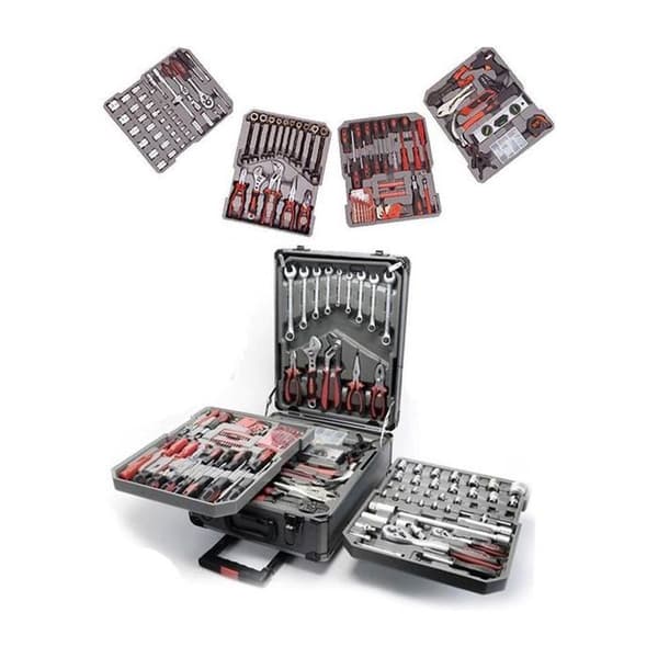 Værktøjsæt - SCHWARTZMAN - TOOLS409PCS - 409 dele - På hjul - Sort