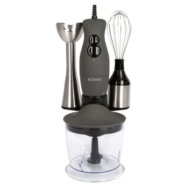 Sæt stavblender + mixer + piskeris 3i1 Bomann SMS6055CB