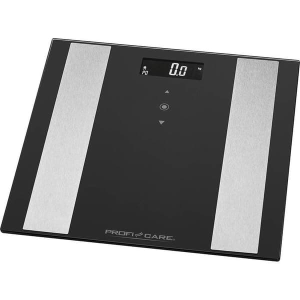 Analysevægt - ProfiCare - PC-PW 3007 FA - Glas - Sort - 8 i 1