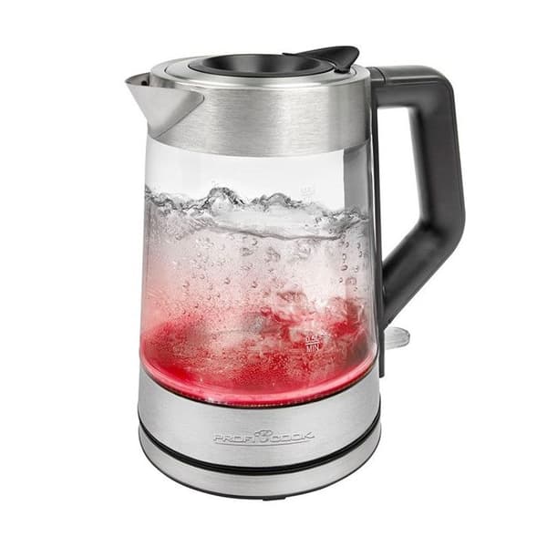 Profi Cook WKS 1190 Glaskedel, rustfrit stål Indhold: 1,7 l