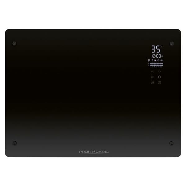 Glas konvektor 1500W Sort Proficare PC-GKH3118-Sort