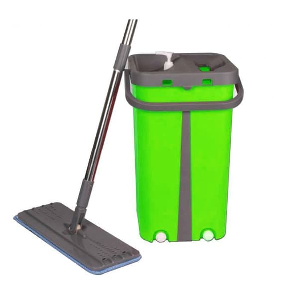 Mikrofiber Mop System med Vridning grøn Cenocco CC9077-GN