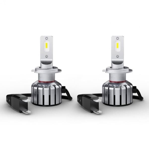 2 LEDkørende HL bilpærer - Osram - LED - Bright H7/H18