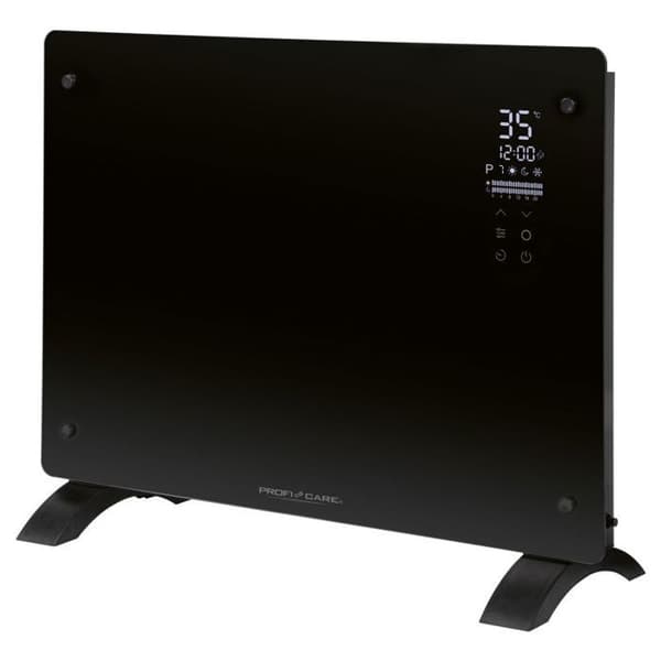Glas konvektor 1500W Sort Proficare PC-GKH3118-Sort