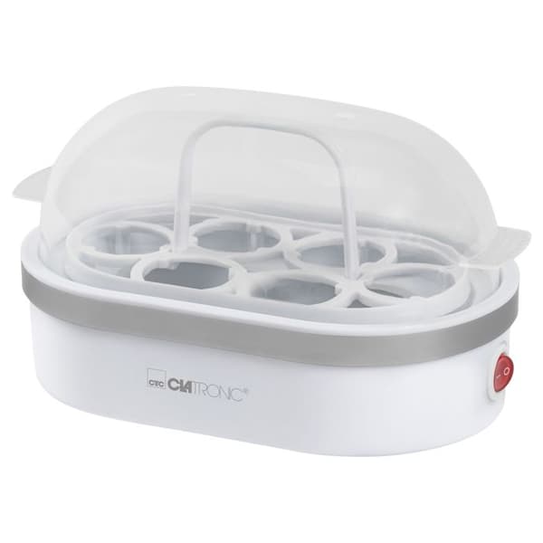 Æggekoger Clatronic EK 3497 Hvid/sølv