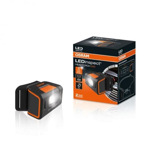 LEDinspect HEADTORCH250 Osram LEDIL404 tarkastuslamppu