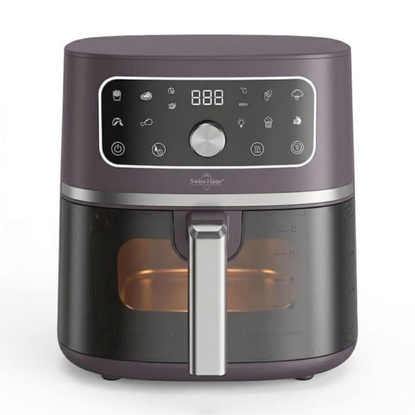 Luftfriture - SWISS HAUS - SH-AF1805 - 1500 W - 4,75 L - Digital 8 programmer