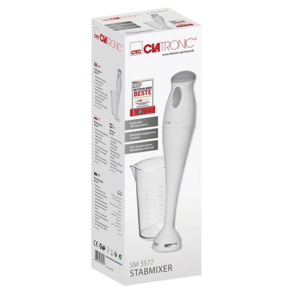 Stavblender Clatronic SM3577-Hvid