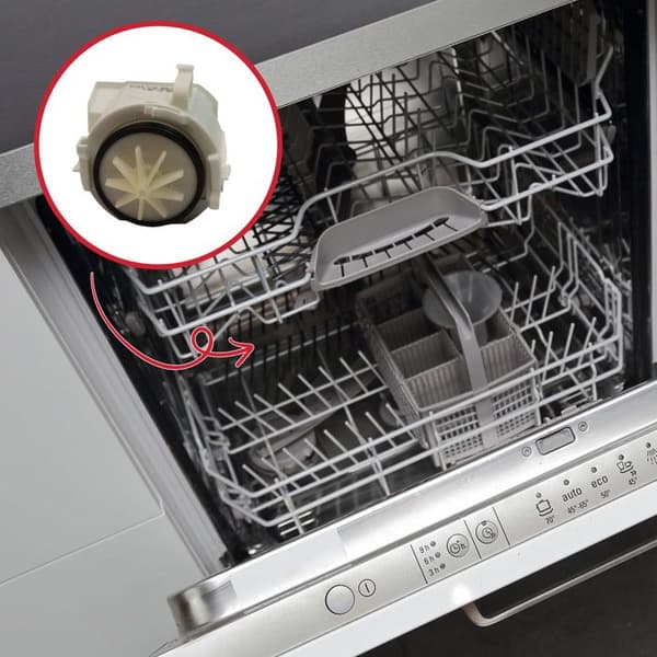 BOSCH avloppspump för diskmaskin 00620774