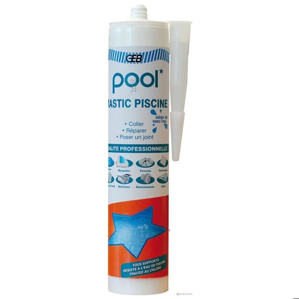 Mastic MS Polymer pool POOL transparent - Patron 290ml