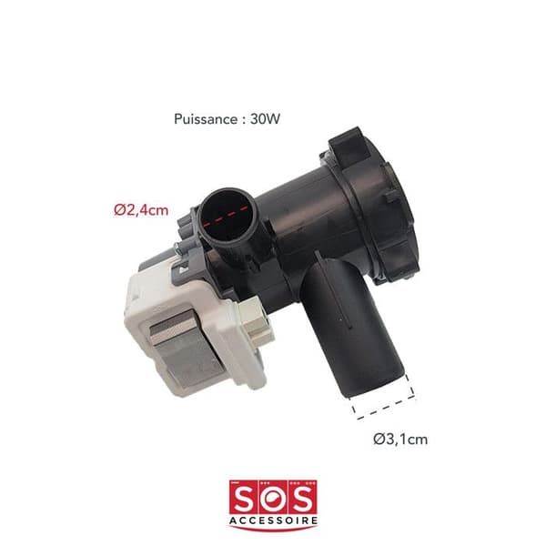 Avloppspump - BOSCH - 2EKEBS - 00144192 - Originaldelar