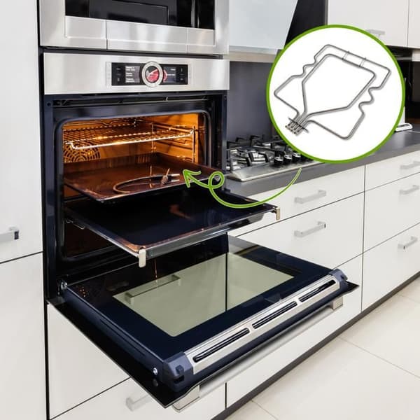 Undervärmeelement - BOSCH - 850W - SIEMENS, NEFF, CONSTRUCTA kompatibel - Ugn, spis