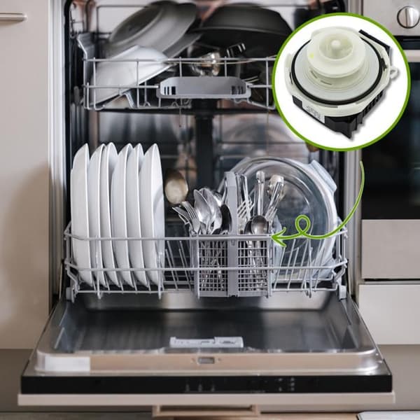 Cykelpump för ARISTON HOTPOINT, INDESIT, SCHOLTES diskmaskiner