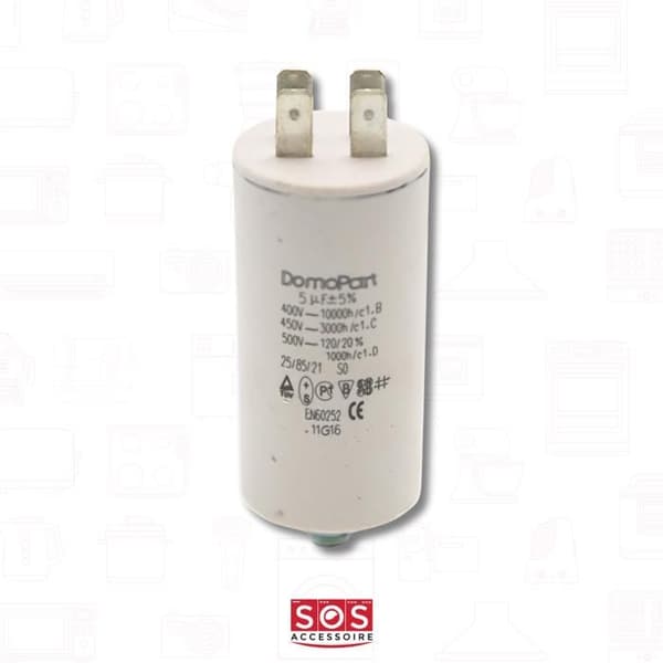 Kondensator 5mf 450v start Multi-märken