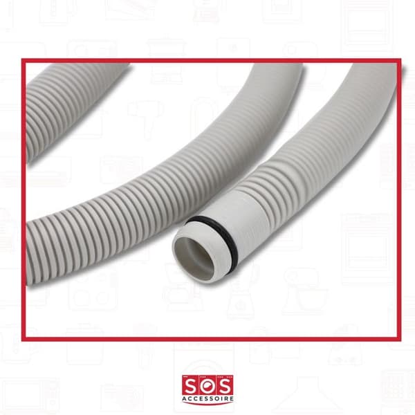 Avloppsslang 2,3 m för Bosch Siemens diskmaskin 00668114