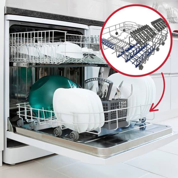 Full under basket 6 settings for Multi-brand dishwasher