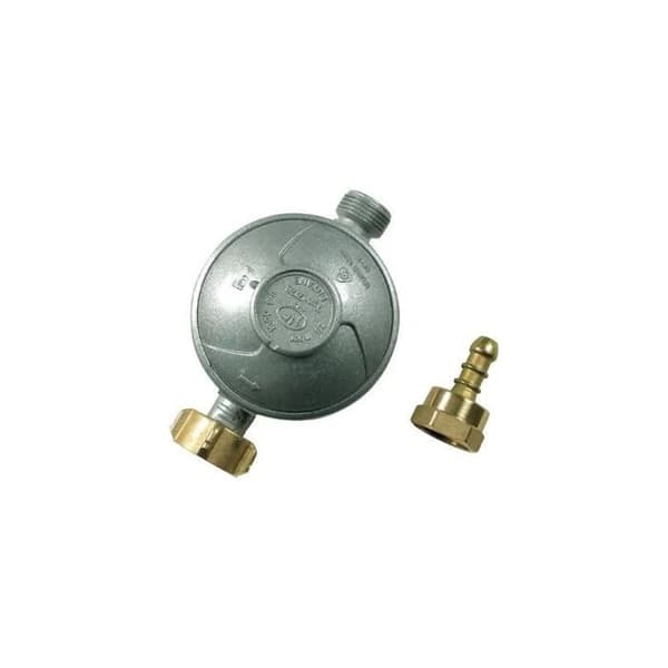 Butanregulator - med nippel - 28 mB