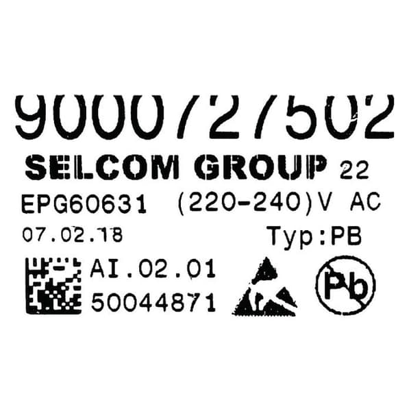 MODUL DISKMASKIN 00750147 STRÖMMODUL PROGRAMMERAD