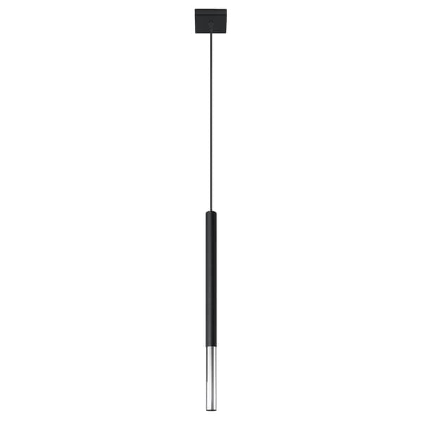 VITREO 1 pendel sort/krom Pure Lume PU.0885