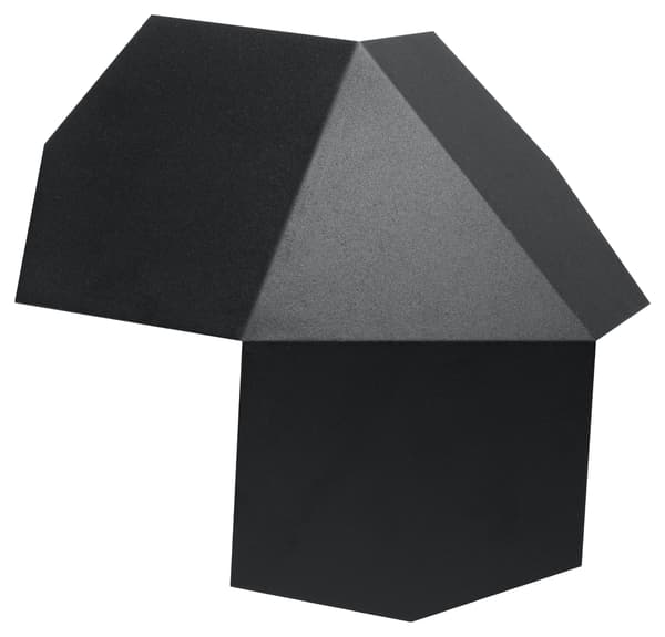 Væglampe TRE Sort Sollux Lighting SL.0425