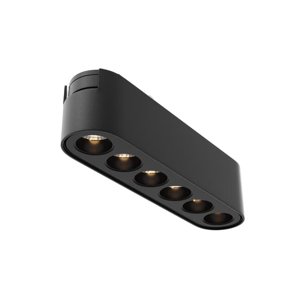 1-vaiheinen musta lineaarinen LED-kohdevalaisin 6W 3000K POINTS Maytoni Technical